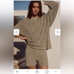 Free People Malibu Sweater Set